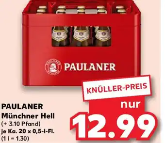 Kaufland PAULANER Münchner Hell Angebot