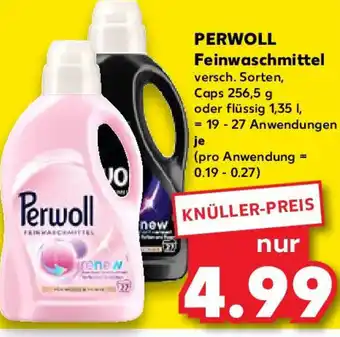 Kaufland PERWOLL Feinwaschmittel Angebot