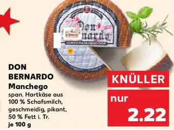 Kaufland DON BERNARDO Manchego Angebot