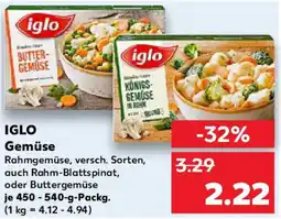 Kaufland IGLO Gemüse Angebot