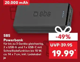 Kaufland SBS Powerbank Angebot