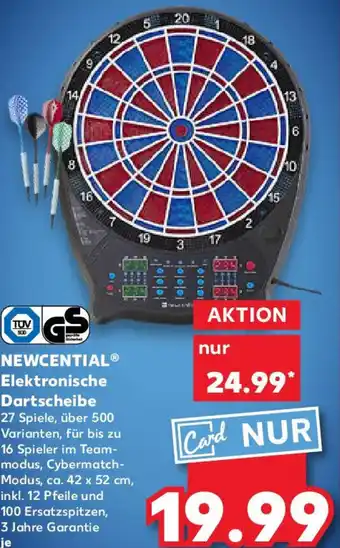 Kaufland NEWCENTIAL Elektronische Dartscheibe Angebot