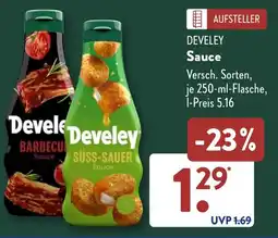 Aldi Süd DEVELEY Sauce Angebot