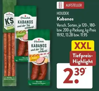 Aldi Süd HOUDEK Kabanos Angebot