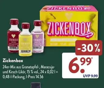 Aldi Süd Zickenbox Angebot