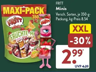 Aldi Süd FRITT Minis Angebot