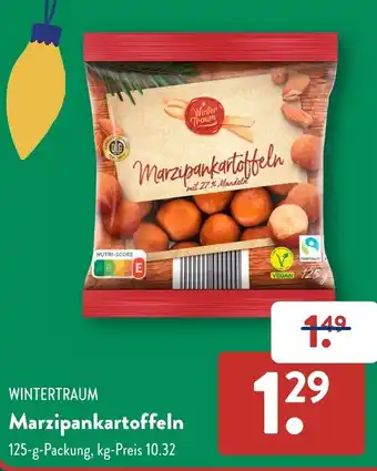 Aldi Süd WINTERTRAUM Marzipankartoffeln Angebot