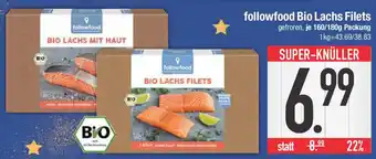 E-Center followfood Bio Lachs Filets Angebot