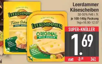 E-Center Leerdammer Käsescheiben Angebot