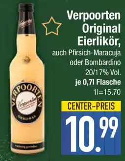 E-Center Verpoorten Original Eierlikör Angebot