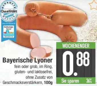 E-Center Bayerische Lyoner Angebot