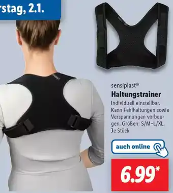 Lidl Sensiplast Haltungstrainer Angebot