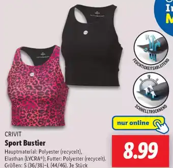 Lidl CRIVIT Sport Bustier Angebot