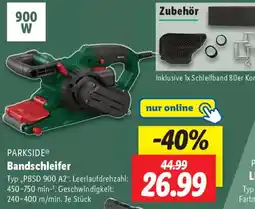 Lidl PARKSIDE Bandschleifer Angebot