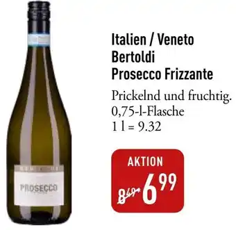 Galeria Markthalle Italien / Veneto Bertoldi Prosecco Frizzante Angebot