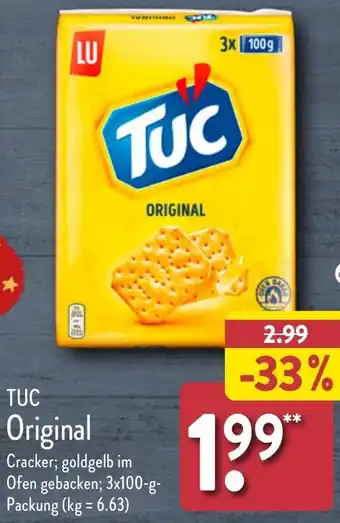 Aldi Nord TUC Original Angebot