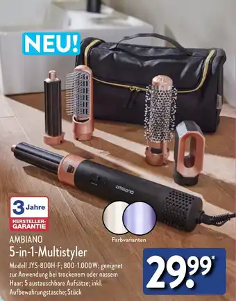 Aldi Nord AMBIANO 5-in-1-Multistyler Angebot