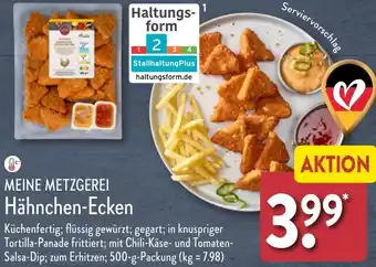 Aldi Nord MEINE METZGEREI Hähnchen-Ecken Angebot