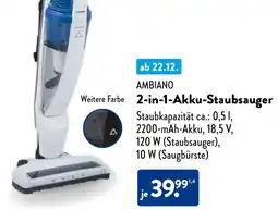 Aldi Nord AMBIANO 2-in-1 Akku-Staubsauger Angebot