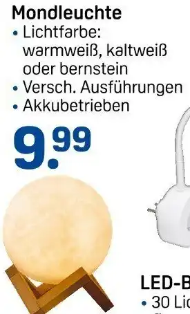 Rossmann Mondleuchte Angebot