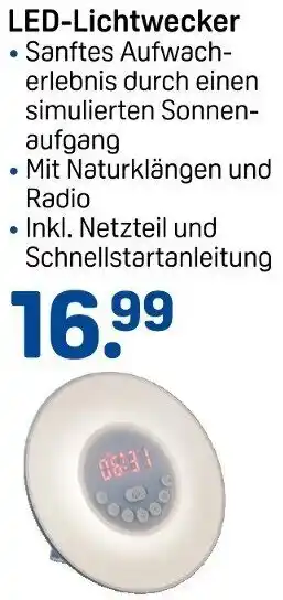 Rossmann LED-Lichtwecker Angebot
