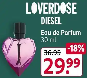 Rossmann LOVERDOSE DIESEL Eau de Parfum Angebot