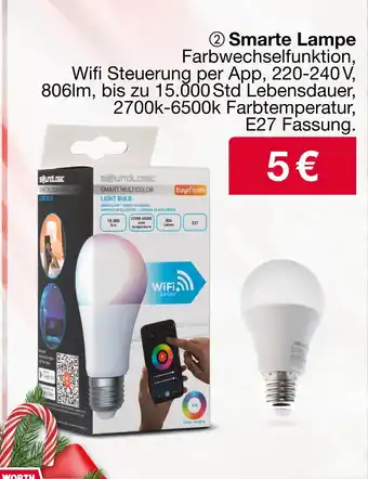 Woolworth Soundlogic smarte lampe Angebot