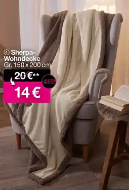 Woolworth Sherpa Wohndecke Angebot