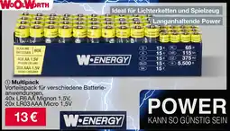 Woolworth W-ENERGY Multipack Angebot