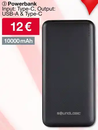 Woolworth Soundlogic Powerbank Angebot