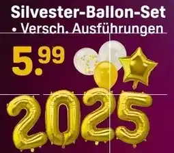 Rossmann Silvester Ballon-Set Angebot