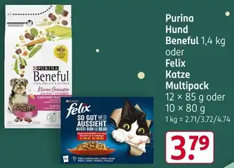 Rossmann Purina Hund Beneful Angebot