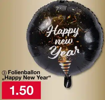 Woolworth Folienballon ,,Happy New Year" Angebot