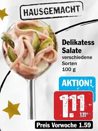 Hit Delikatess Salate Angebot