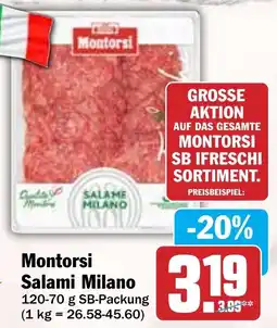 Hit Montorsi Salami Milano Angebot