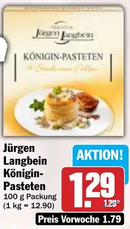 Hit Jürgen Langbein Königin Pasteten Angebot