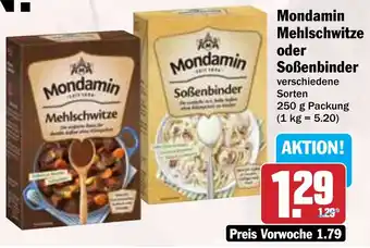 Hit Mondamin Mehlschwitze oder Soßenbinder Angebot