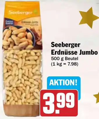 Hit Seeberger Erdnüsse Jumbo Angebot