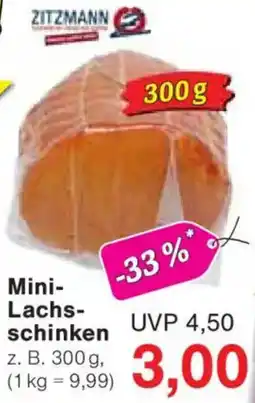 Jawoll ZITZMANN Mini-Lachsschinken Angebot