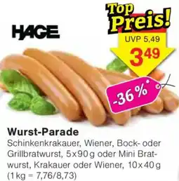 Jawoll HAGE Wurst-Parade Angebot