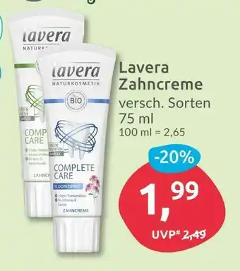 Budni Lavera zahncreme Angebot