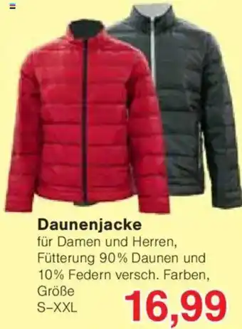 Jawoll Daunenjacke Angebot