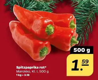 NETTO Spitzpaprika rot Angebot