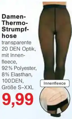 Jawoll Damen Thermo Strumpfhose Angebot