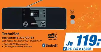 Expert TechniSat Digitalradio 370 CD BT Angebot