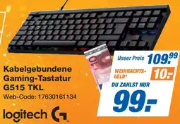 Expert logitech Kabelgebundene Gaming-Tastatur G515 TKL Angebot