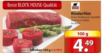 Famila Nord Ost Block house rinderfilet Angebot