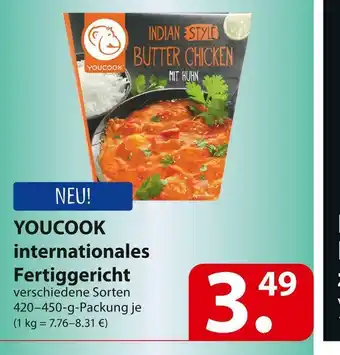 Famila Nord Ost Youcook internationales fertiggericht Angebot