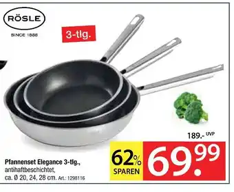 Zurbrüggen Rösle pfannenset elegance Angebot