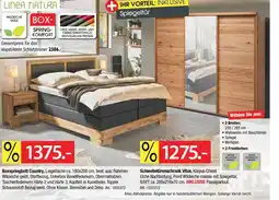 Zurbrüggen Linea natura boxspringbett country oder schwebetürenschrank vitus Angebot